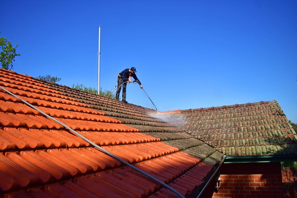 Roof cleaning 