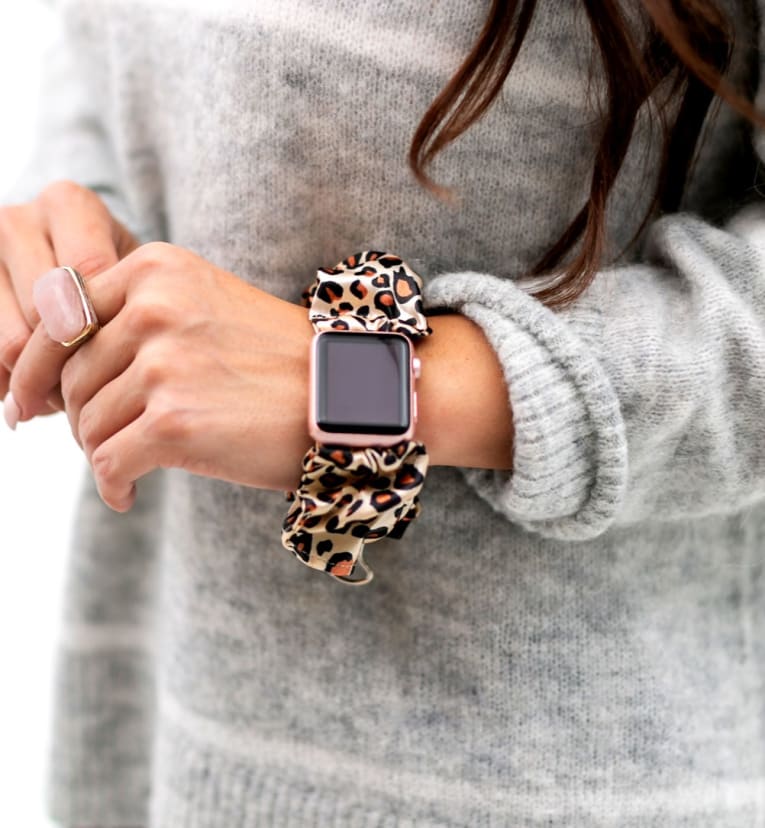 scrunchie apple watch bands